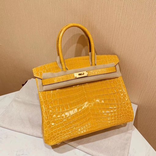 Các loại túi da cá sấu Hermes phổ biến hiện nay