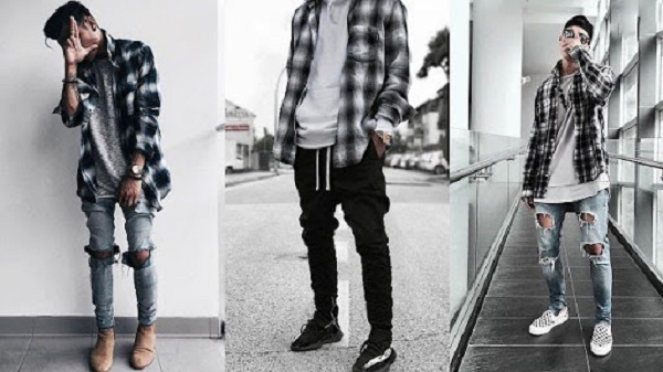 &Aacute;o sơ mi Bowling c&ugrave;ng quần Jeans l&agrave; sự lựa chọn kh&ocirc;ng tồi cho c&aacute;c qu&yacute; &ocirc;ng