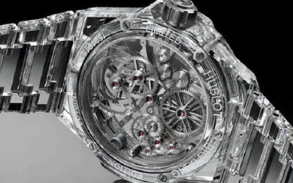 Đồng hồ Hublot Big Bang Integral Tourbillon Full Sapphire