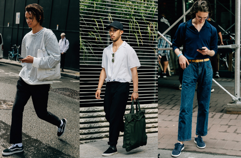 Thay vì mang theo một chiếc ba lô trông cồng kềnh, tote bag lại tạo điểm nhấn khi chỉ xách tay