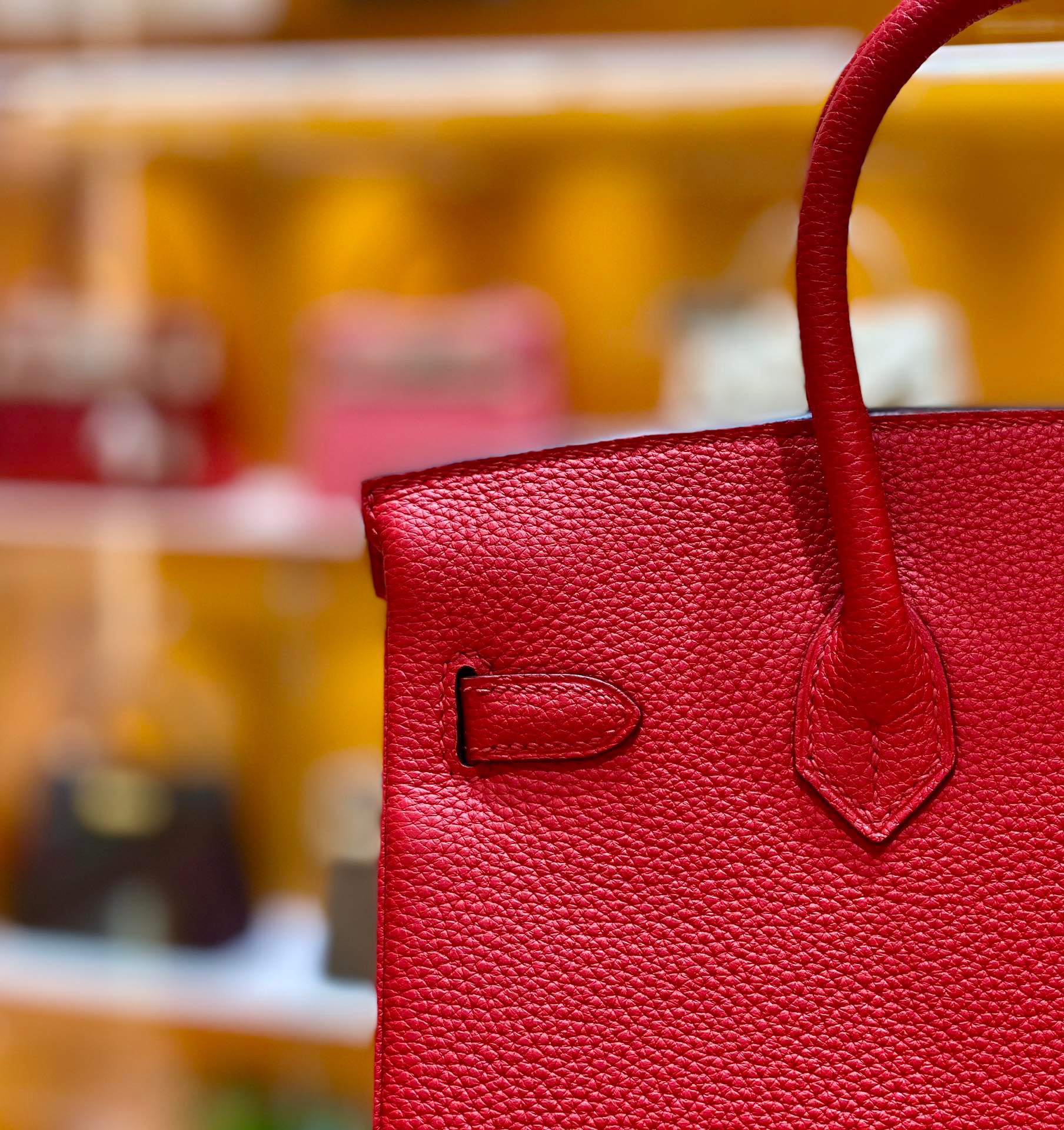 z3264516004017_58a6b699d75229781880387df19a1e6d Túi xách Hermes Birkin Touch Màu Đỏ Siêu Cấp
