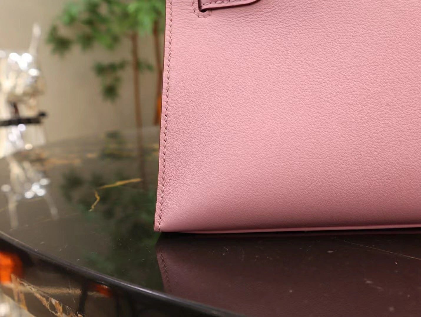 z3334268939167_ad7120f32f20e2bbf51983cfe5ccf6ff Túi xách Hermes Kelly Pochette Rose Sakura Swift Palladium Hardware Siêu Cấp