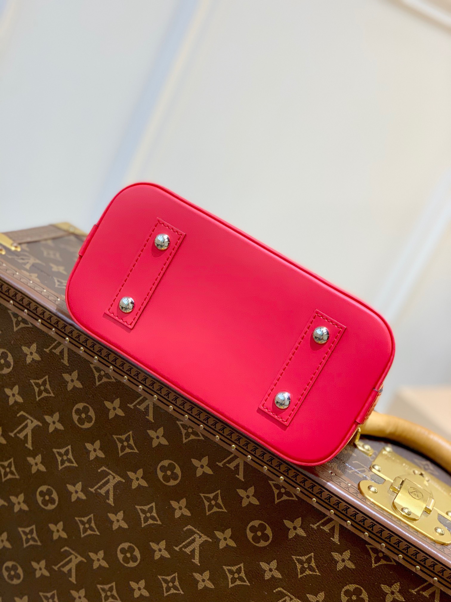 z3430383905750_55692c5561ad27386e56a8ccf48b5889 Túi xách nữ Louis Vuitton Alma BB Epi Coquelicot