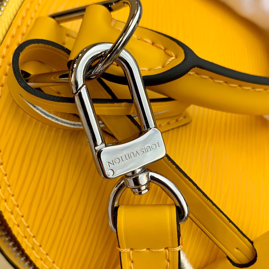z3430384623985_b2c4632595e7219f85491ee04fceff10 Túi xách Louis Vuitton Alma Bb Epi Sunflower Màu Vàng