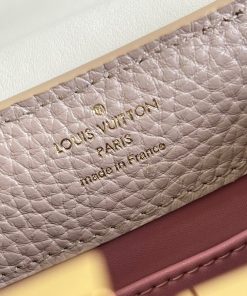 Túi xách Louis Vuitton CAPUCINES BB Màu Be Vani