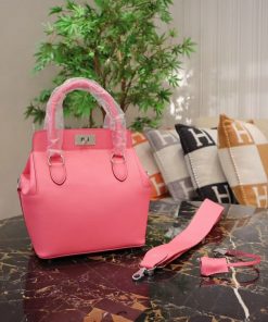 Túi Xách Hermes Toolbox 20 Màu Đỏ Siêu Cấp