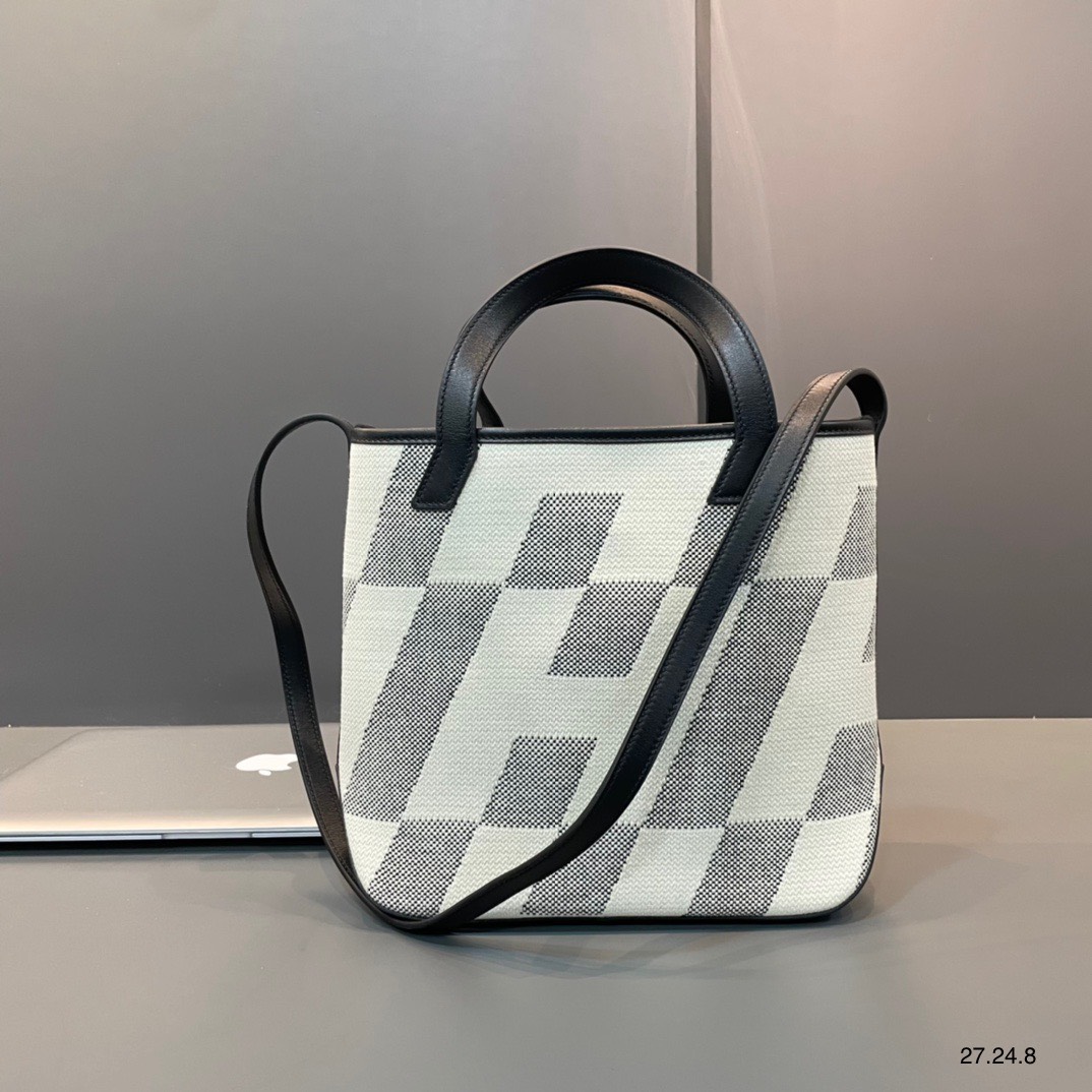 Túi xách Hermes Cabas H En Biais Màu Trắng Siêu Cấp Túi xách Hermes Cabas H En Biais Màu Trắng Siêu Cấp