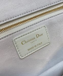 Túi xách nữ Dior Dioraddict Flap Bag Studded Màu Trắng