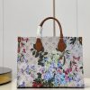 Túi xách nữ Louis Vuitton OnTheGo MM Màu Bạc