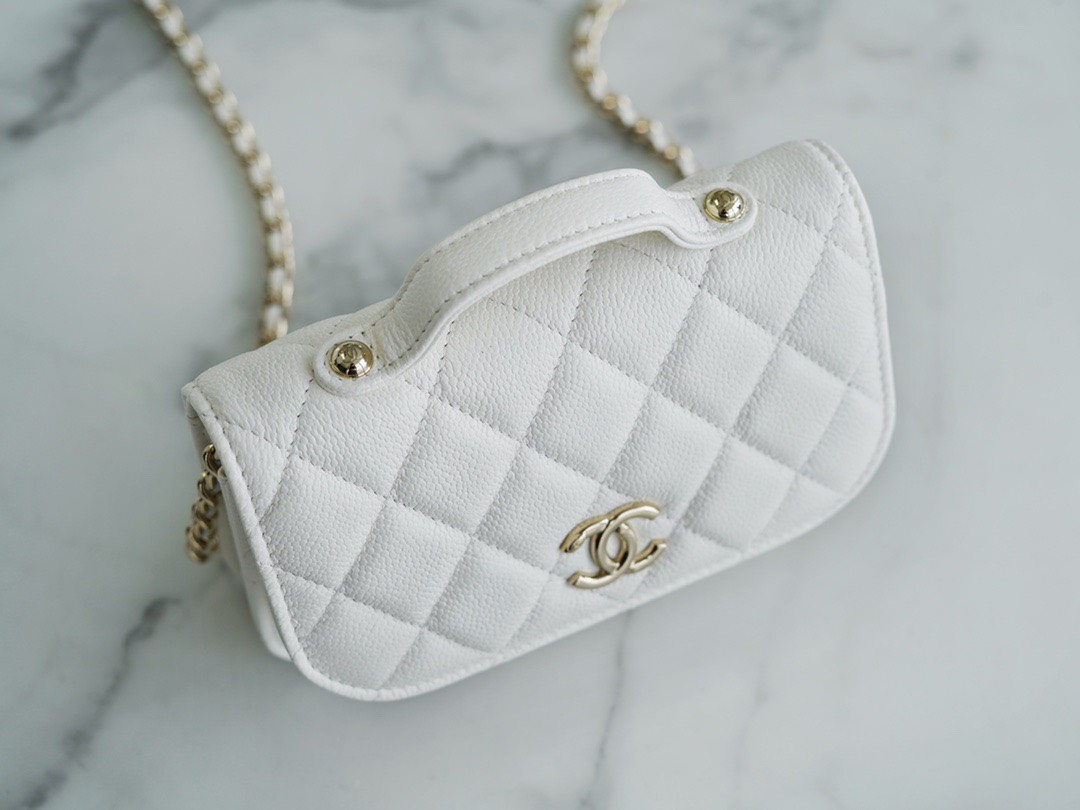 z3915990177851_ee8d01ced18156d3bdeb4695bf9863e2 Túi xách Chanel Caviar Quilted Medium Business Affinity Flap White Màu Trắng