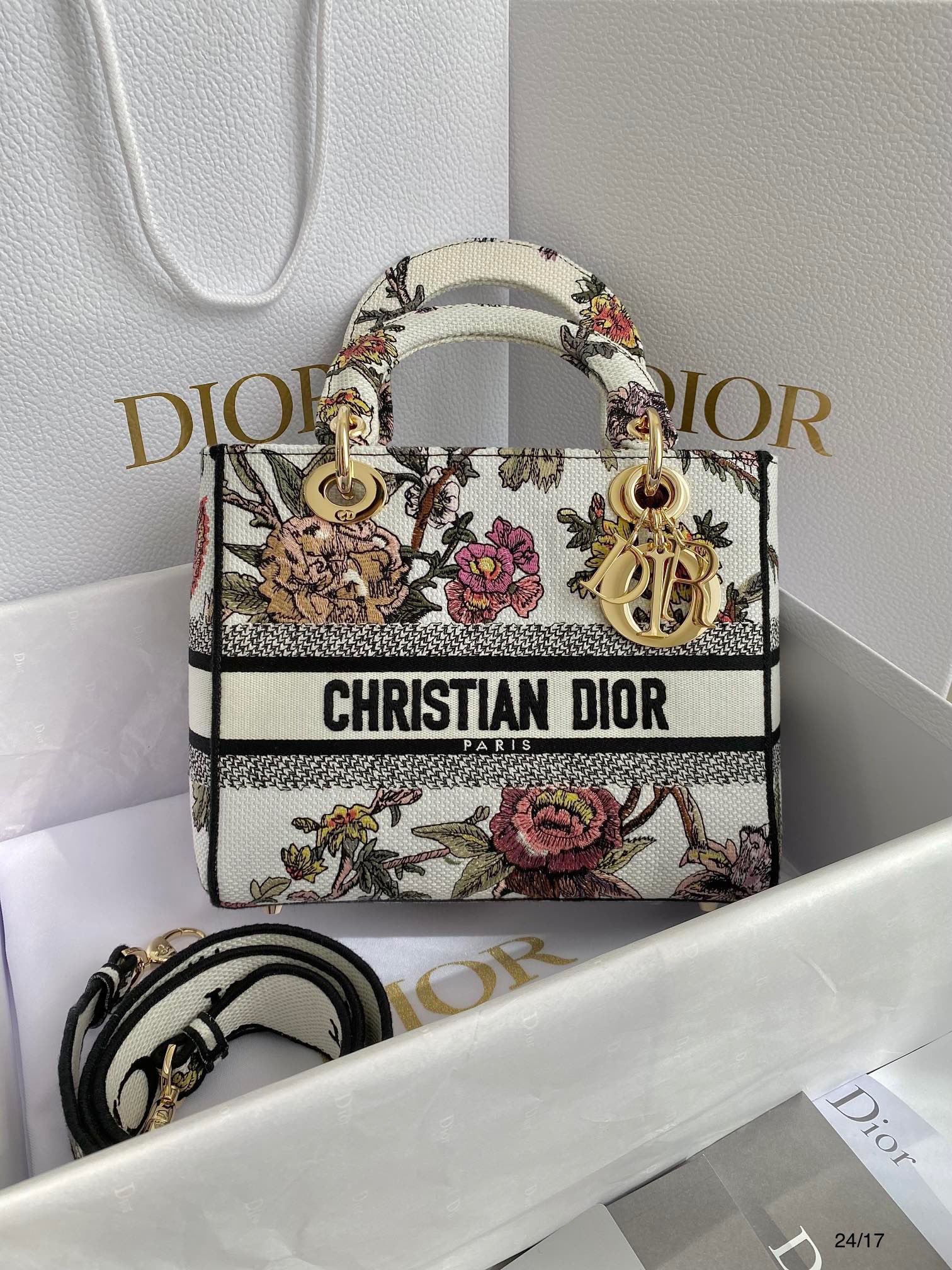 Túi xách Dior Lady D-Lite medium siêu cấp Túi xách Dior Lady D-Lite medium siêu cấp