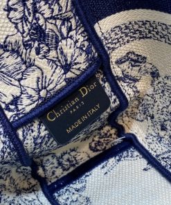 Túi Xách Dior OBLIQUE DIORCAMP Hoa Xanh hàng hiệu