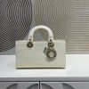 Túi Xách Dior Lady D-Joy Bag Power Beige Màu Trắng