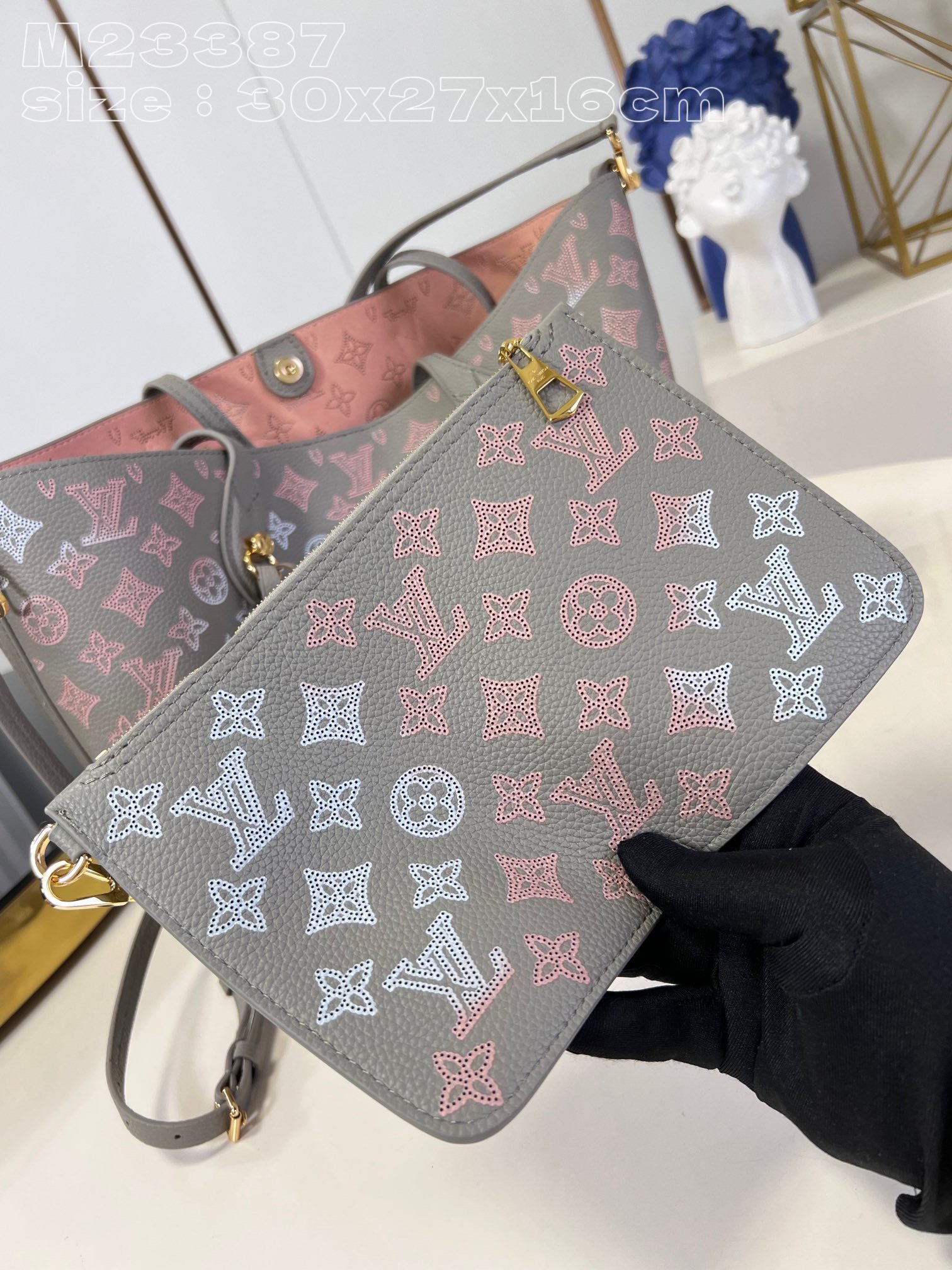 z4815386803110_d510b9ea457c1978ef0d3335d6551ab4 Túi xách LV NeverFull Tote Blossom Siêu Cấp