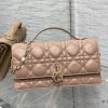 Túi xách nữ Dior Miss Dior Mini Bag 'Rose Des Vents' màu hồng