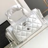 Túi Xách Chanel Large Bowling Màu Trắng hàng hiệu