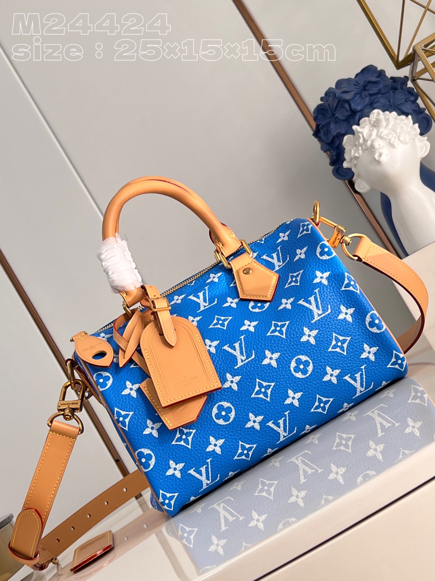 Túi xách LV Speedy P9 Bandoulière 25 Màu Xanh Siêu Cấp Túi xách LV Speedy P9 Bandoulière 25 Màu Xanh Siêu Cấp