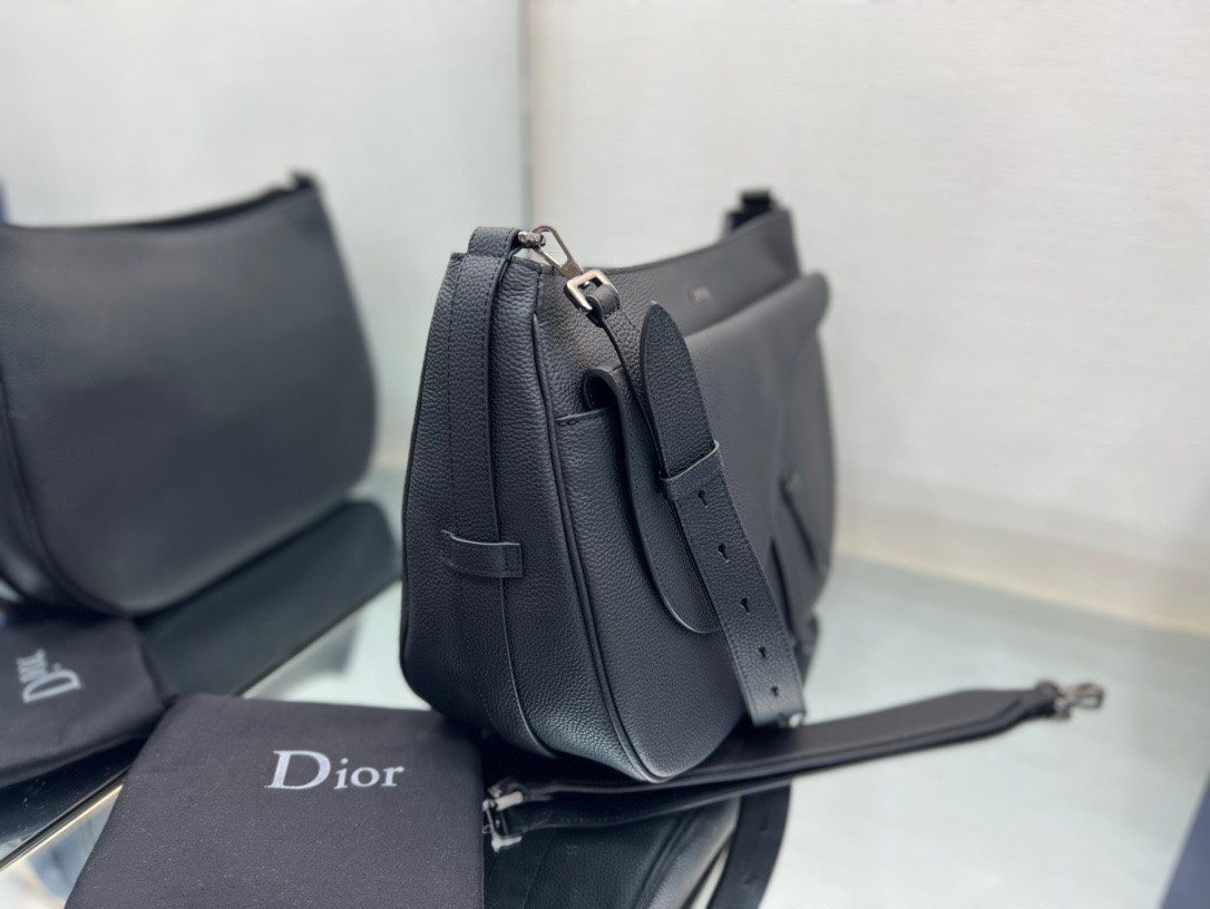 Túi Xách siêu cấp - Địa chỉ cung cấp túi xách Dior Saddle Soft màu đen siêu cấp chính hãng