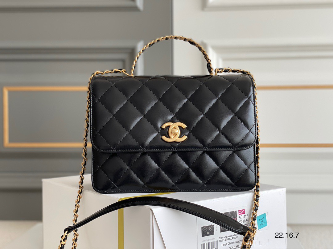 Túi xách Chanel có nắp gập mini có quai xách siêu cấp Túi xách Chanel có nắp gập mini có quai xách siêu cấp