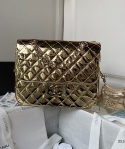 T&uacute;i x&aacute;ch Chanel 24C Gold Mirror Star Backpack Si&ecirc;u Cấp