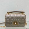 Túi xách Dior Jolie Top Handle màu be siêu cấp