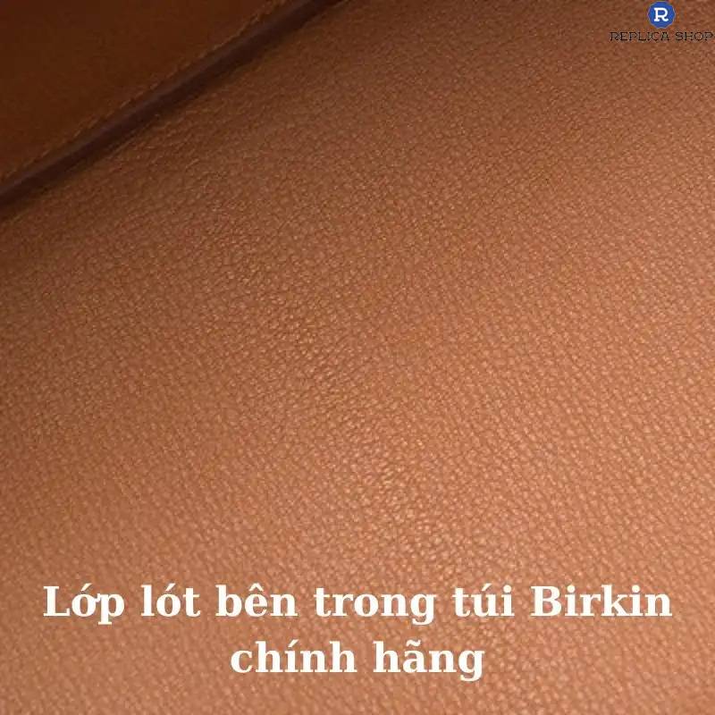 Cách phân biệt túi Hermes Nhận biết qua lớp lót trong túi