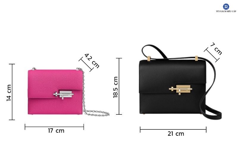 Bảng Size túi Hermes Verrou