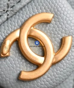 Túi Xách Chanel 25 Màu Xanh Siêu Cấp