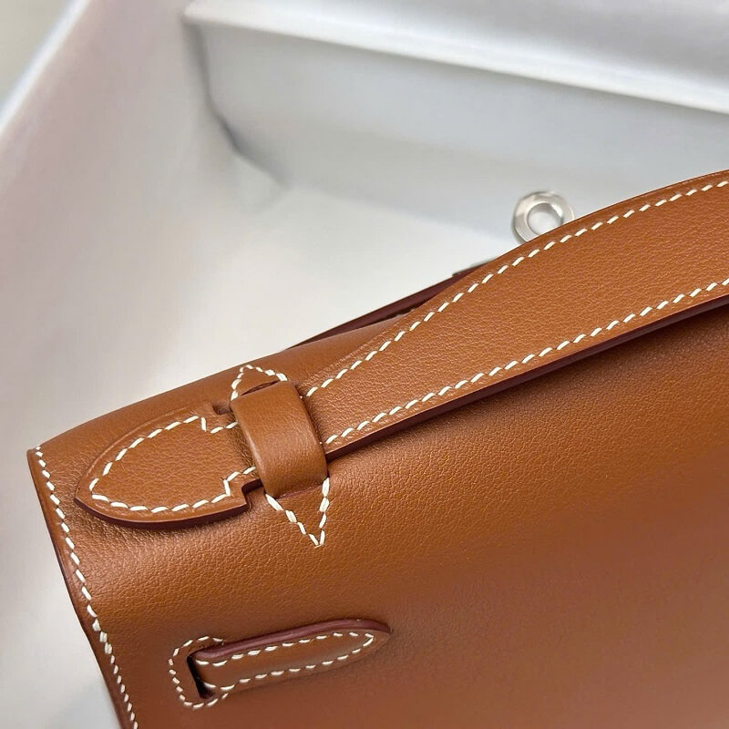 Túi Xách Siêu Cấp - Đơn vị cung cấp túi Hermes Kelly Pochette da Switf Size 20 chất lượng