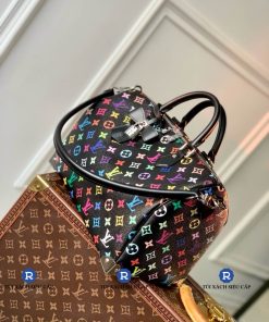 Túi LV Speedy Soft 30 Black Multicolored Siêu Cấp