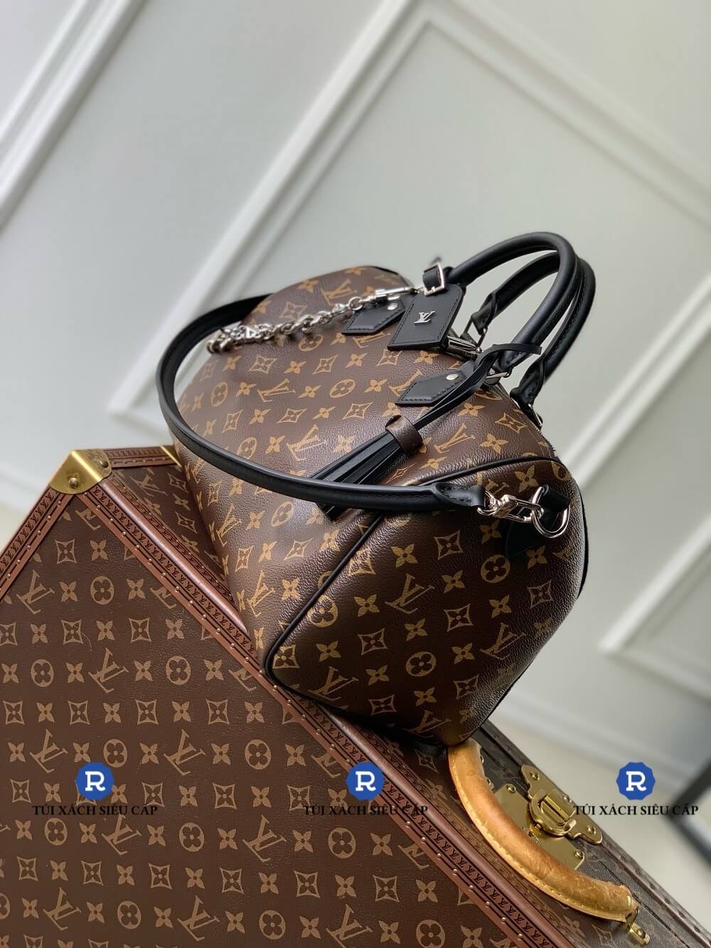 Túi LV Speedy Soft 30 Dark Siêu Cấp
