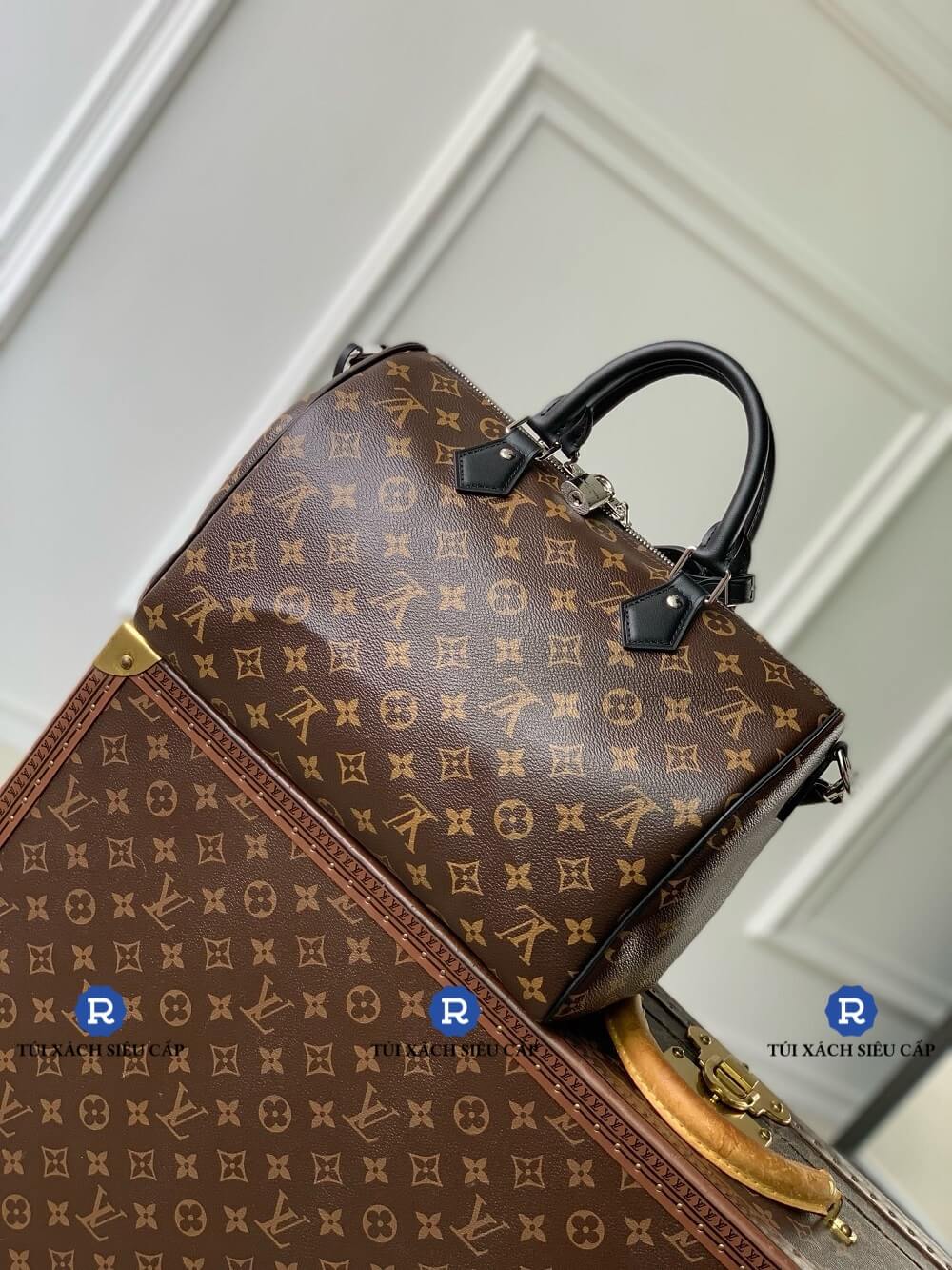 Túi LV Speedy Soft 30 Dark Siêu Cấp