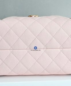 Túi Xách Chanel 25 Màu Hồng Nhạt Siêu Cấp Size 30x26x14