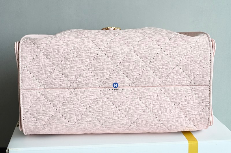 Túi Xách Chanel 25 Màu Hồng Nhạt Siêu Cấp Size 30x26x14