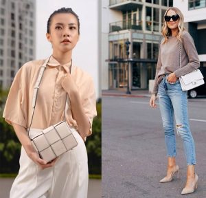 Cách phối màu túi xách