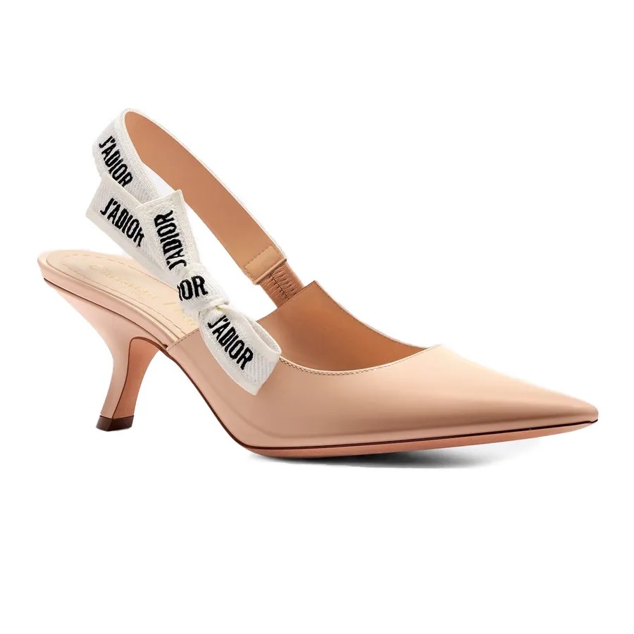 Giày cao gót Dior J’adior Nude Patent Calfskin Slingback Pump