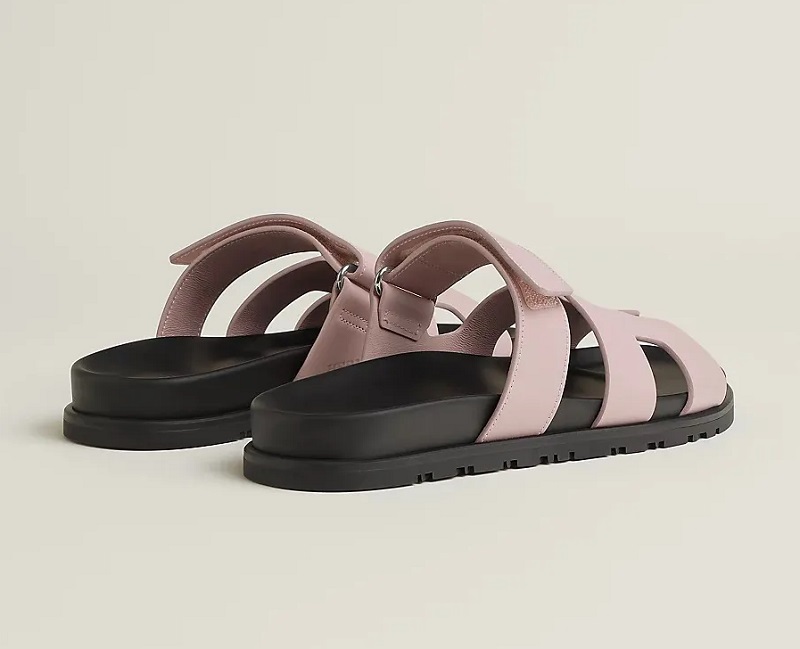Dép Nữ Hermes Chypre Sandal Rose Cancan