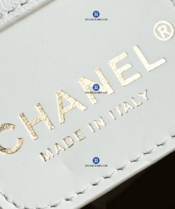 Túi Xách CHANEL 25P Da Cừu Màu Trắng Siêu Cấp
