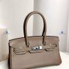 Túi Xách Hermes Shoulder Birkin Da Togo Màu Xám Siêu Cấp