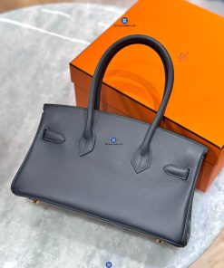 Túi Xách Hermes Shoulder Birkin Da Togo Màu Đen Siêu Cấp