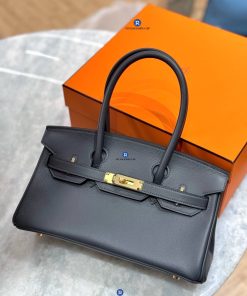 Túi Xách Hermes Shoulder Birkin Da Togo Màu Đen Siêu Cấp