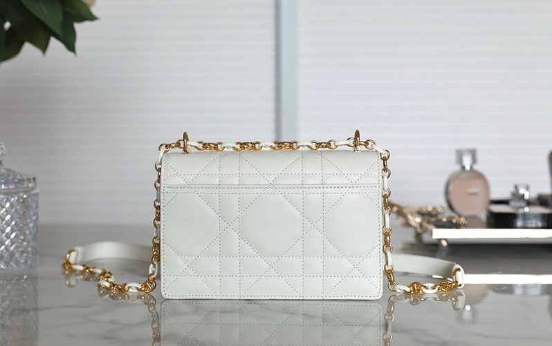 Túi Dior nữ Ange Bag màu trắng