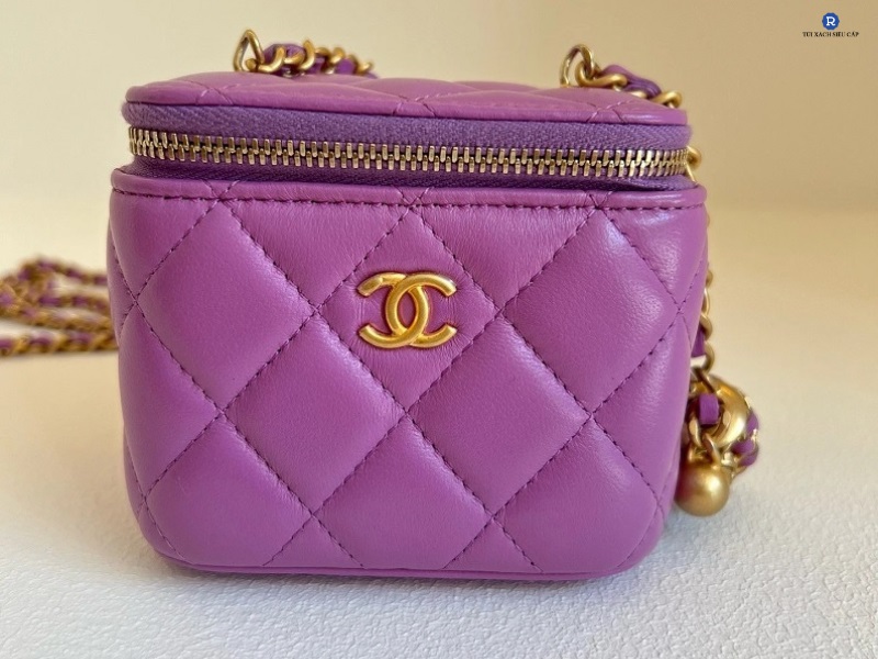 Mua túi Chanel màu tím siêu cấp chính hãng?