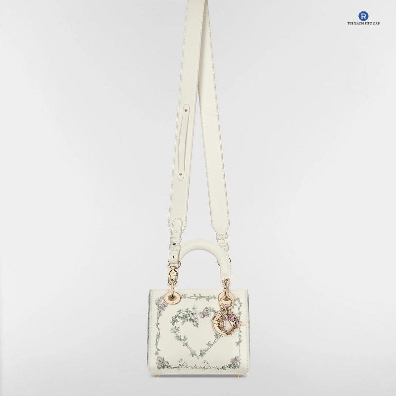 Small Lady Dior My ABC Dior Bag – Latte Lambskin with Chardons Print ~ 170 triệu đồng